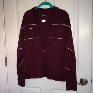 Lightly Worn Under Armour Zip Up Jacket